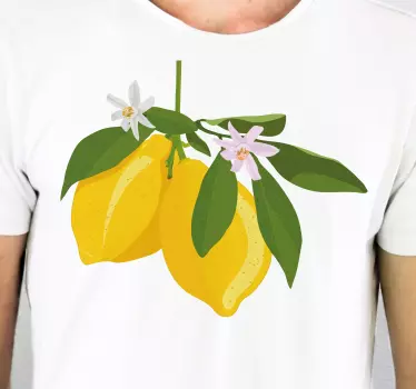 T-shirts délice de fleur de citron - TenStickers