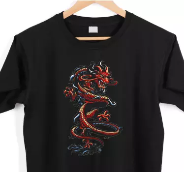 T-shirts design de dragon majestueux - TenStickers