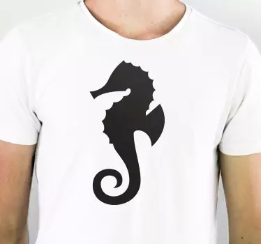 T-shirts design de hippocampe Élégant - TenStickers