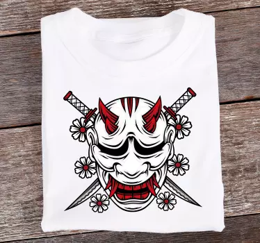 T-shirts design de masque démons - TenStickers