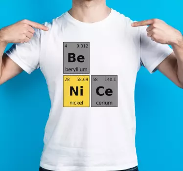 T-shirts Éléments de chimie - TenStickers
