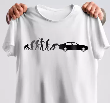 T-shirts Évolution de l'homme - TenStickers