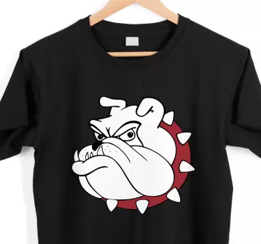 T-shirts expression de visage de bulldog - TenStickers