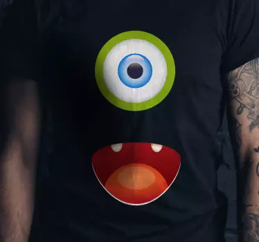 T-shirts expression d'yeux de dessin animé - TenStickers