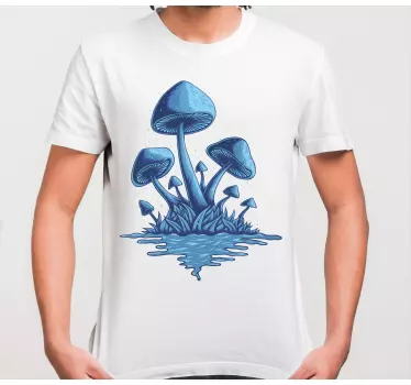 T-shirts forêt de champignons fantastique - TenStickers
