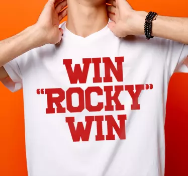 T-shirts gagne rocky gagne - TenStickers
