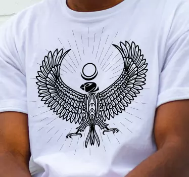 T-shirts illustration d'oiseau majestueux - TenStickers