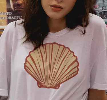 T-shirts imprimé graphique coquillage - TenStickers