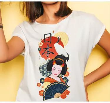 T-shirts inspiration japonaise Élégante - TenStickers