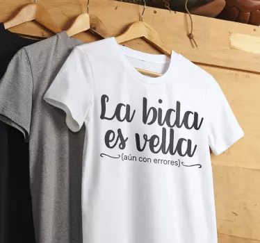 T-shirts la vie est belle - TenStickers