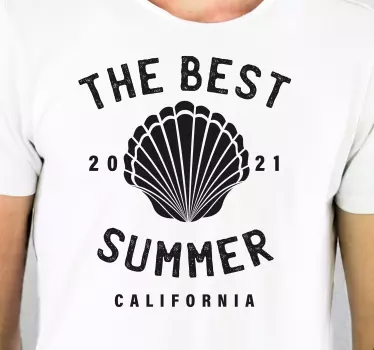 T-shirts l'été le meilleur - TenStickers