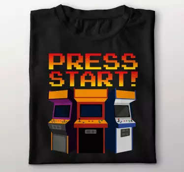 T-shirts machines d'arcade rétro - TenStickers
