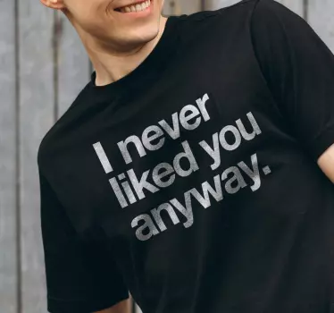 T-shirts message audacieux - TenStickers