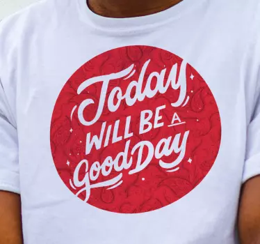 T-shirts message de vibes positives - TenStickers