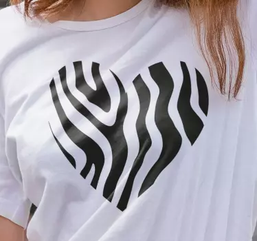 T-shirts motif cœur Élégant - TenStickers