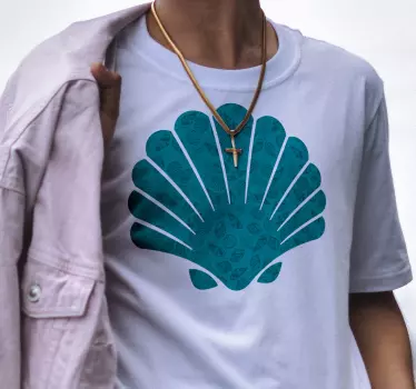 T-shirts motif coquillage Étreinte - TenStickers