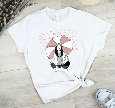T-shirts motif de cœur charmant - TenStickers