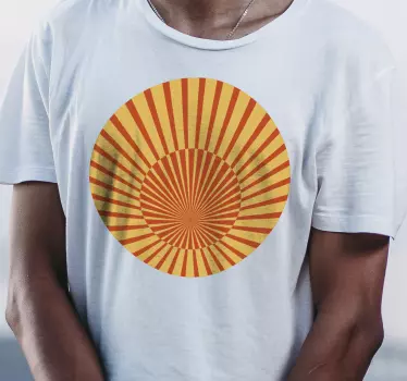 T-shirts motif Éclatant de rayons solaires - TenStickers
