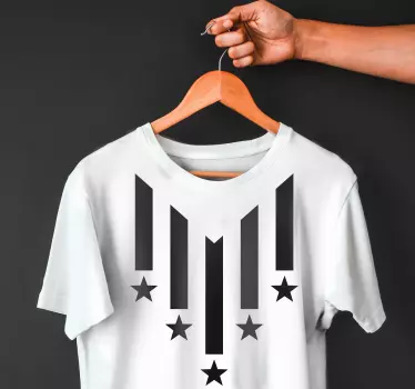 T-shirts motif étoile élégant - TenStickers