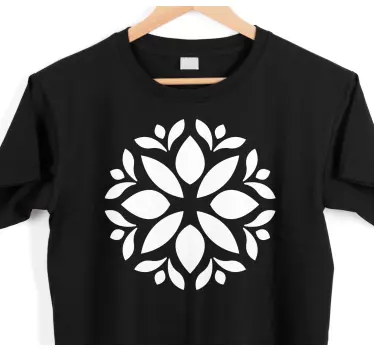 T-shirts motif mandala floral - TenStickers