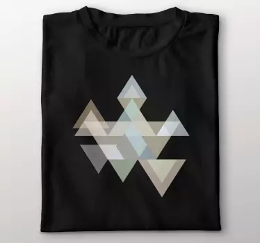 T-shirts motif triangle géométrique - TenStickers