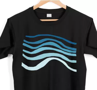 T-shirts motifs vagues océaniques - TenStickers
