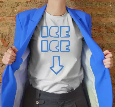 T-shirts mouvement glacial - TenStickers