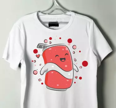 T-shirts personnage de soda joyeux - TenStickers