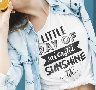 T-shirts petit rayon de soleil - TenStickers