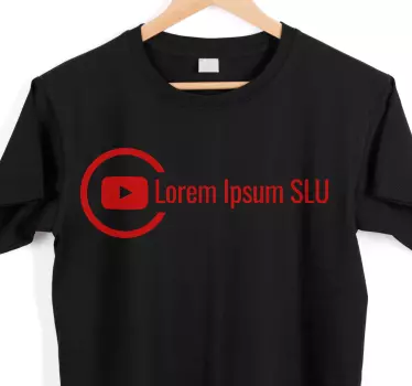 T-shirts pièce maîtresse noire audacieuse - TenStickers
