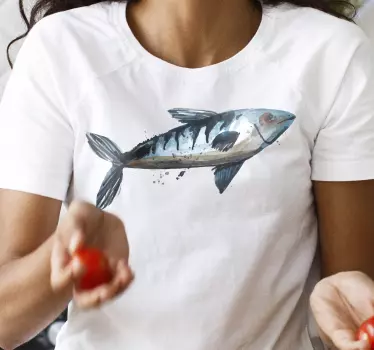 T-shirts poisson graphique stylé - TenStickers
