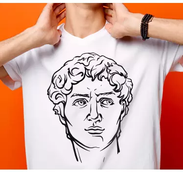 T-shirts portrait artistique classique - TenStickers