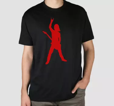 T-shirts pose de rockeur audacieuse - TenStickers