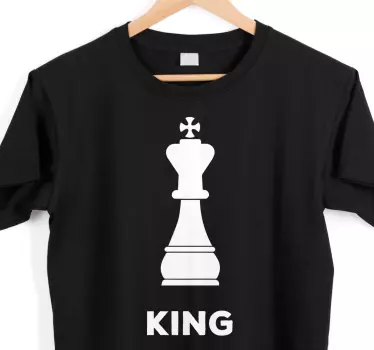 T-shirts roi graphique stylé - TenStickers