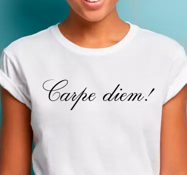 T-shirts saisis le jour inspiration - TenStickers