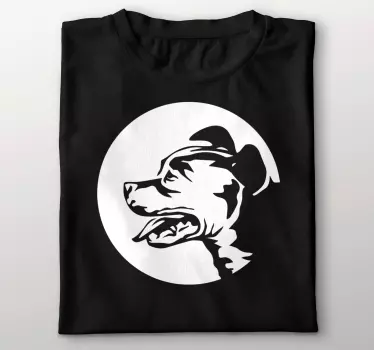 T-shirts silhouette de chien - TenStickers