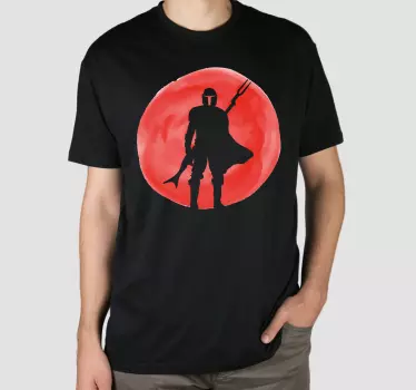 T-shirts silhouette de figure héroïque - TenStickers