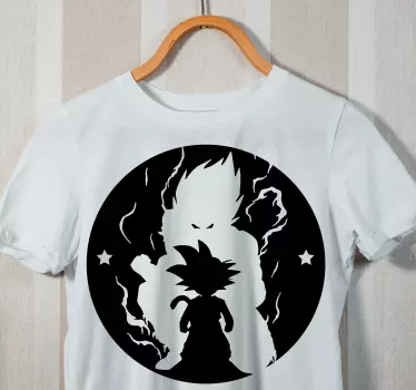 T-shirts silhouette de personnage héroïque - TenStickers