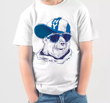 T-shirts singe cool en lunettes de soleil - TenStickers