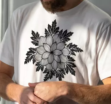 T-shirts style à motifs floraux - TenStickers