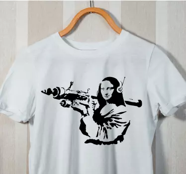 T-shirts style inspiré de la mona lisa - TenStickers
