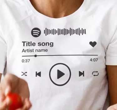 T-shirts style inspiré par la musique - TenStickers
