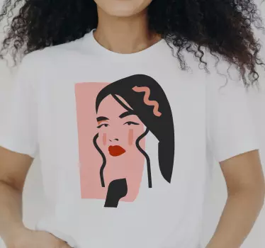 T-shirts style portrait audacieux - TenStickers