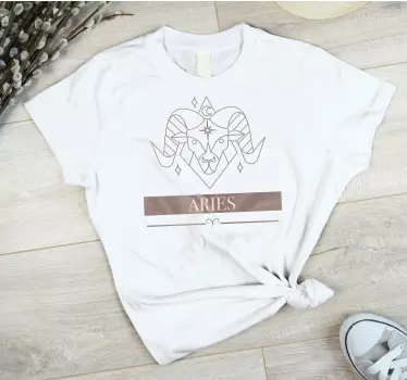 T-shirts symbole du zodiaque bélier - TenStickers