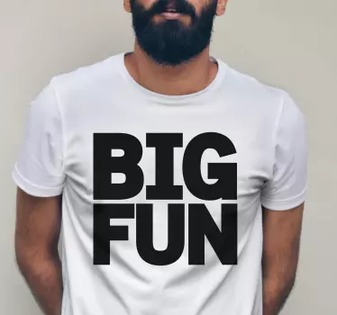 T-shirts grande déclaration amusante - TenStickers