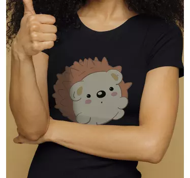 T-shirts bébé hérisson brun - TenStickers