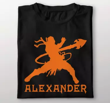 T-shirts guerrier avec nom - TenStickers