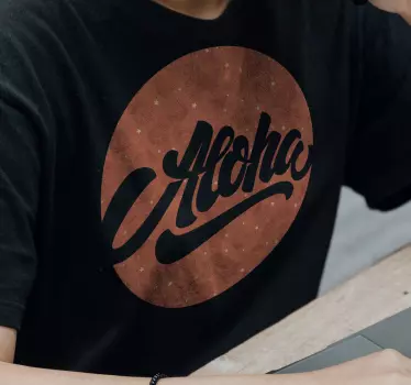 T-shirts thème côtier aloha - TenStickers