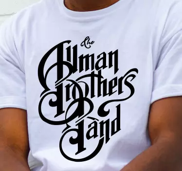 T-shirts typographie de groupe classique - TenStickers