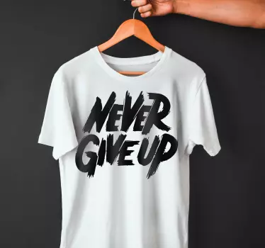 T-shirts vêtements avec citations motivantes - TenStickers